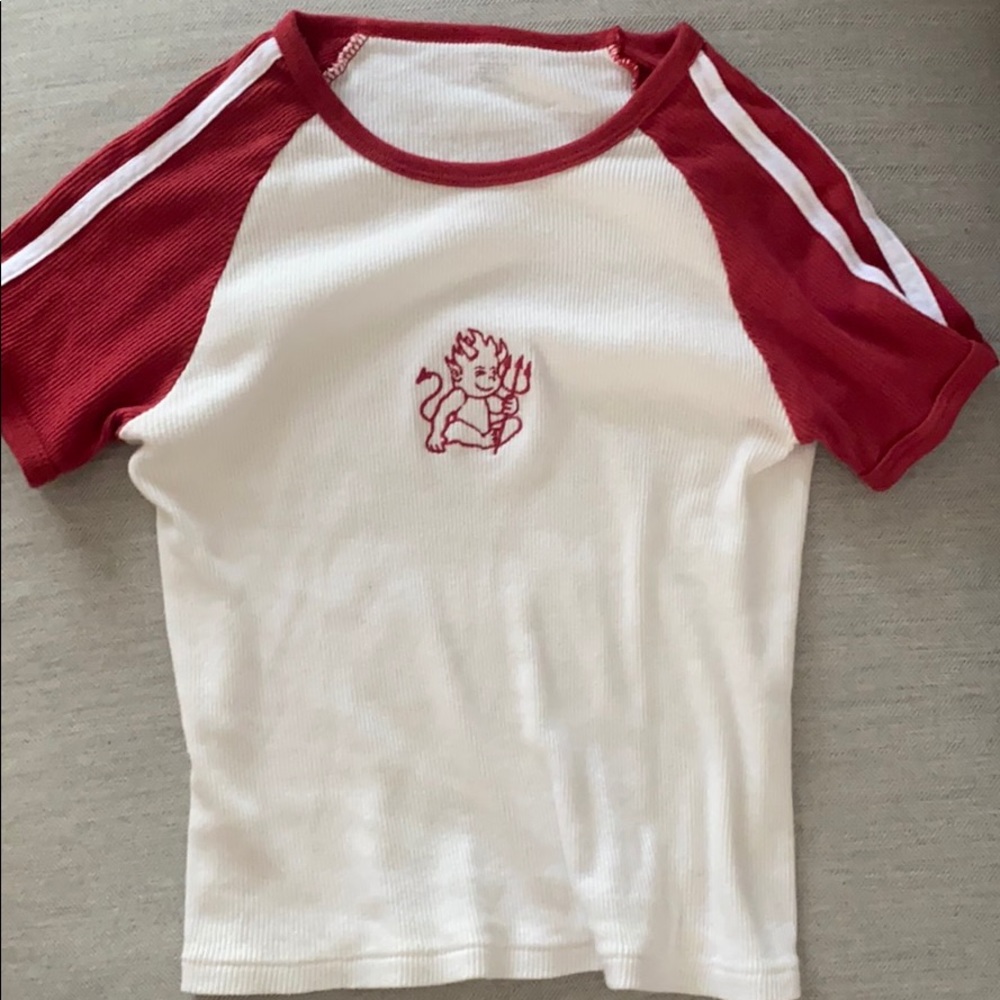 brandy melville devil t-shirt